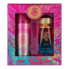 Paris Corner komplekt: Khair Confection tualettvesi unisex, 100 ml + Khair Confection naiste deodorant-sprei, 200 ml