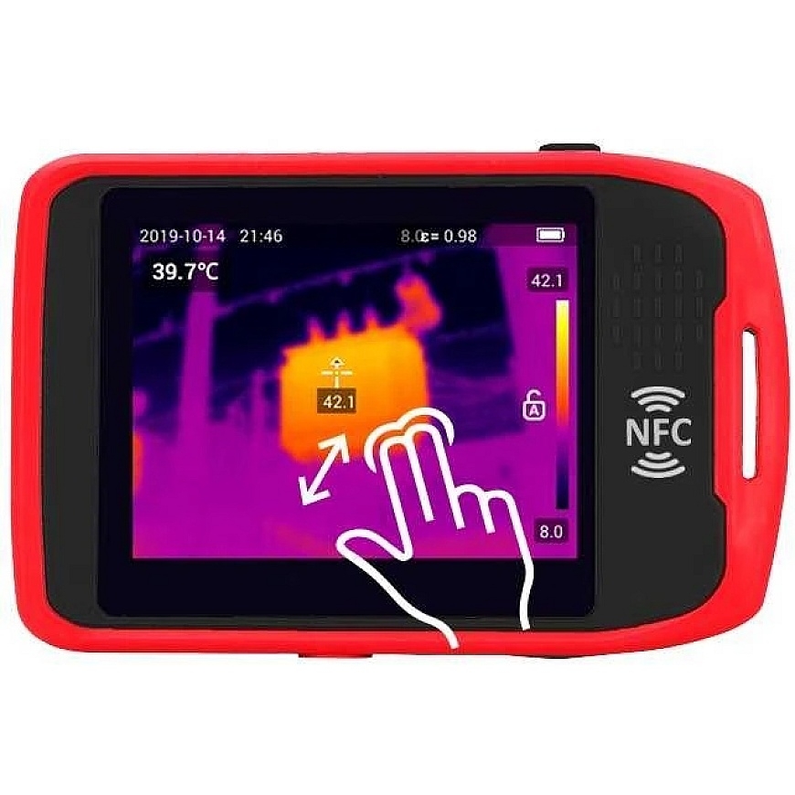 Pocket Thermal Imager, 256x192, -20~550C, 25Hz, 3.5 Touchscreen LCD, UNI-T – 5
