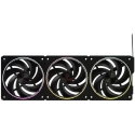 Zalman ZM-DF120 A3 120 mm PWM ventilaatorite komplekt 3 tk, must