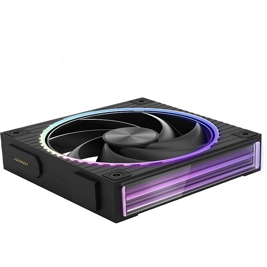 Zalman ZM-DF120 A3 120 mm PWM ventiliatorių 3 vnt. rinkinys, juodas – 5