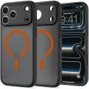 Spigen Ultra Hybrid Mag MagSafe Case for iPhone 18 Pro Max / 17 Pro Max, Black-Orange Spigen Ultra Hybrid Mag MagSafe Case for iPhone 18 Pro Max / 17 Pro Max, Black-Orange