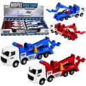 Lean Toys Kravas auto ar krānu 1:55 Lean Toys Kravas auto ar krānu 1:55