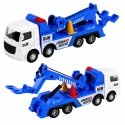 Lean Toys Kravas auto ar krānu 1:55 Lean Toys Kravas auto ar krānu 1:55