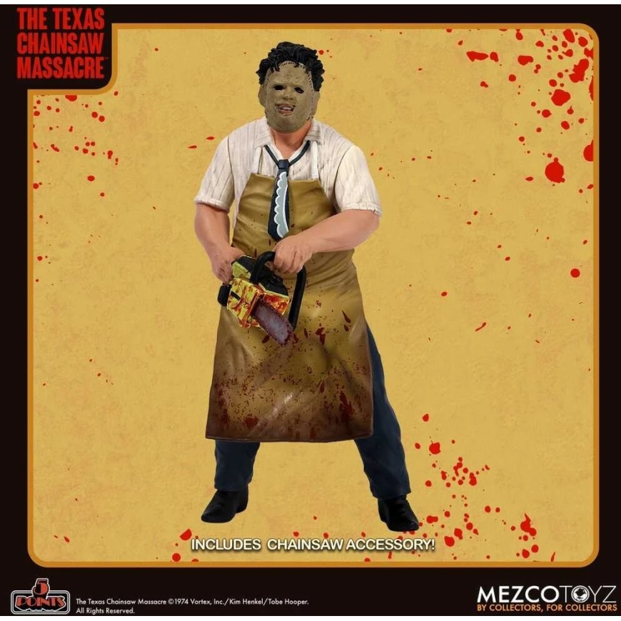 Mezco Toys The Texas Chainsaw Massacre Leatherface figure 9.5cm – 3