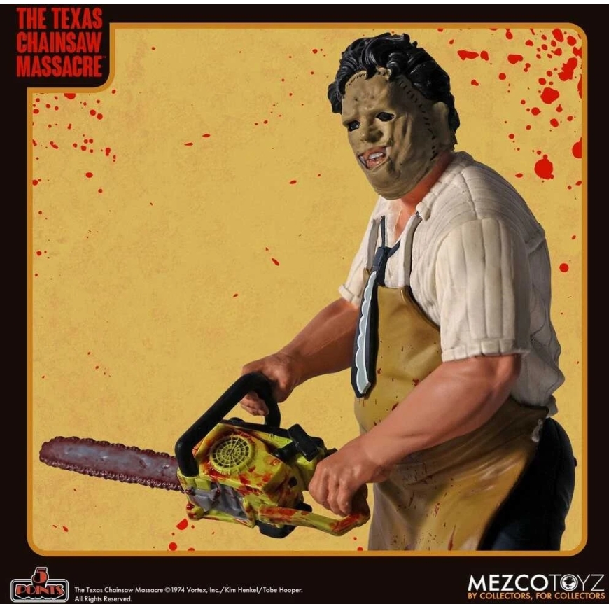 Mezco Toys Texasin moottorisahatragedia Leatherface -figuuri 9,5 cm – 4