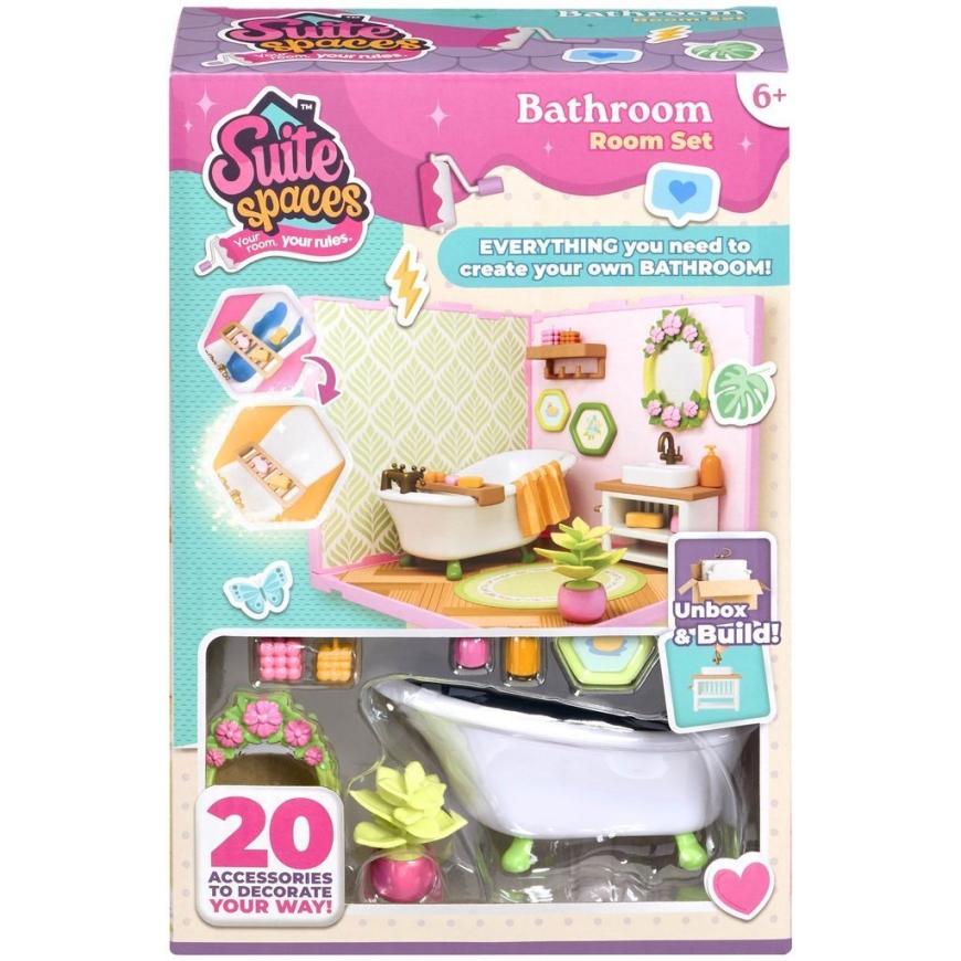 Suite Spaces Bathroom Set, nukkekodin kylpyhuone