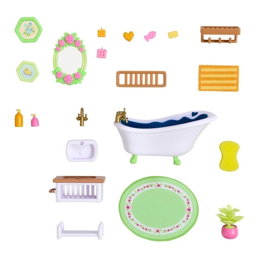Suite Spaces Bathroom Set, nukkekodin kylpyhuone – 3