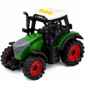 Lean Toys Toy Tractor with Two-Axle Trailer, Light and Sound Effects, Green, 35 × 9.5 × 8 cm Lean Toys Toy Tractor with Two-Axle Trailer, Light and Sound Effects, Green, 35 × 9.5 × 8 cm