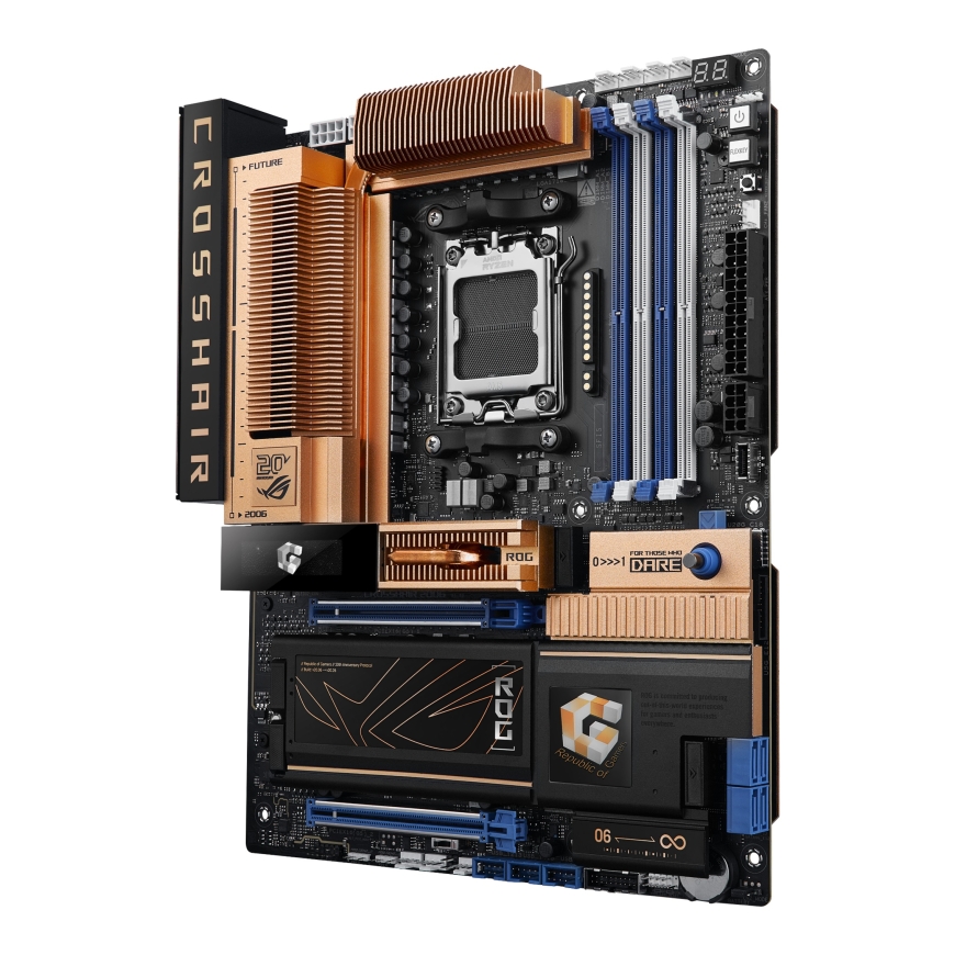 ASUS ROG CROSSHAIR 2006 AMD X870E AM5 lizdas ATX – 2
