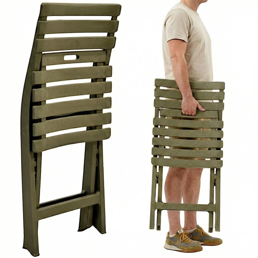 ProGarden Komodo green foldable chair set 4 pcs. – 4