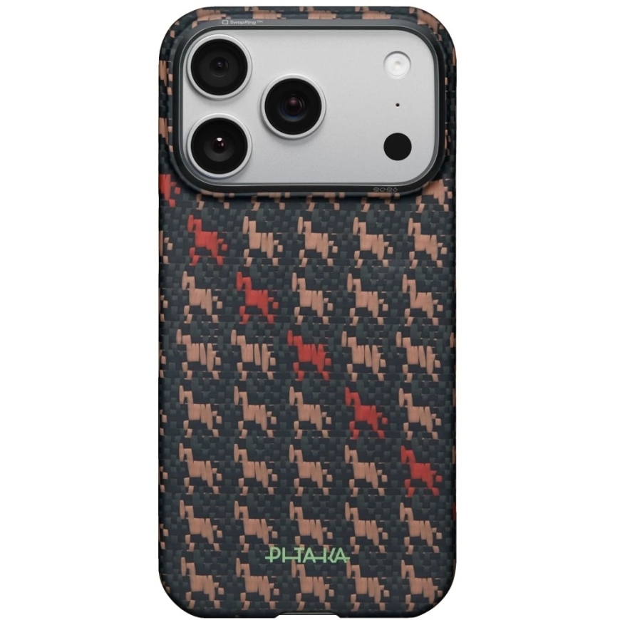 PITAKA Edge Case Happiness Rides In kest iPhone 17 Pro Max / 18 Pro Max, must kylin – 2