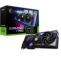 MSI GAMING GEFORCE RTX 5080 16G TRIO OC видеокарта NVIDIA 16 GB GDDR7