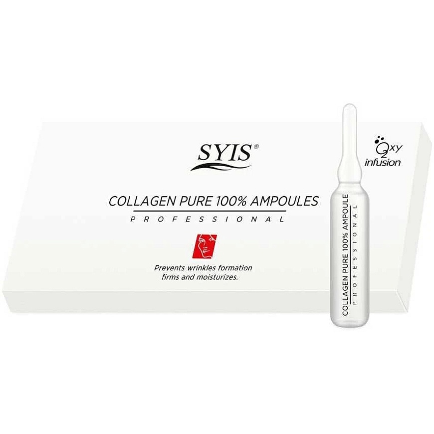 Activeshop Pure Collagen Ampoules for Mesotherapy Procedures 100% Syis, 10x3 ml