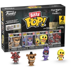 FUNKO Bitty POP! Figuurisarja: Five Nights at Freddy's, ~2.3 cm (4 kpl)