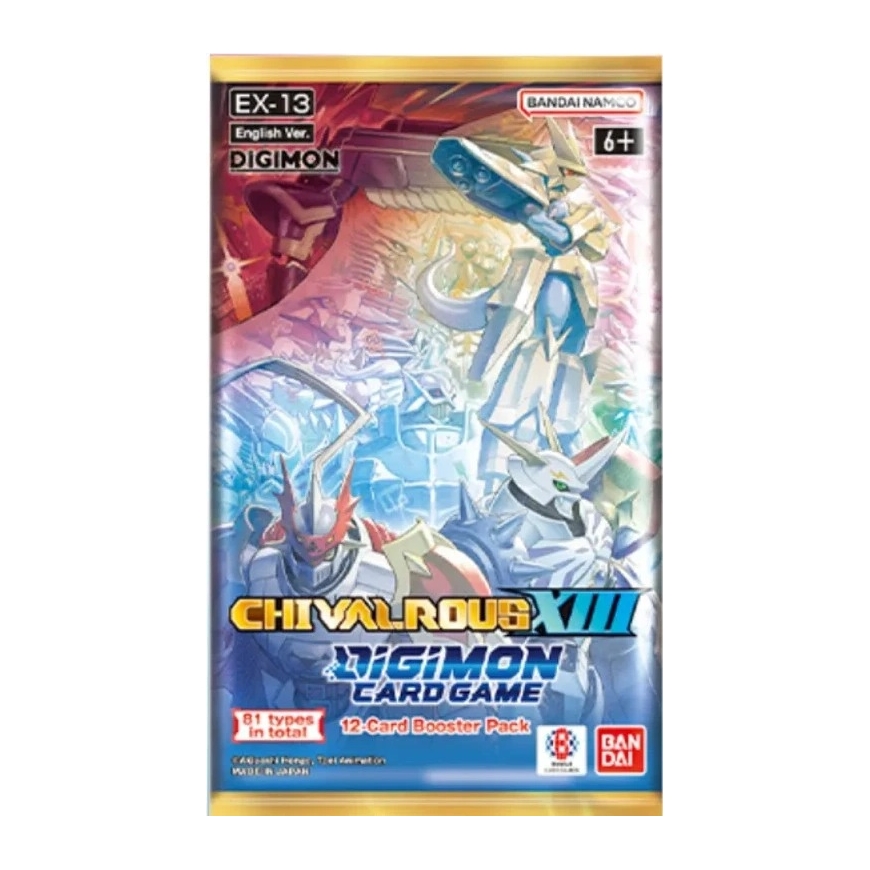 Bandai Tcg Digimon Card Game - Chivalrous XIII EX-13 Экстра Бустер