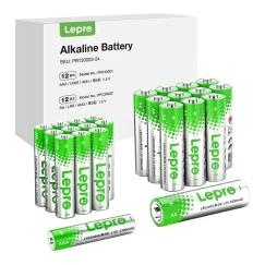 LEPRO 130003-24 AA/AAA Alkaline Batteries, 24-Pack