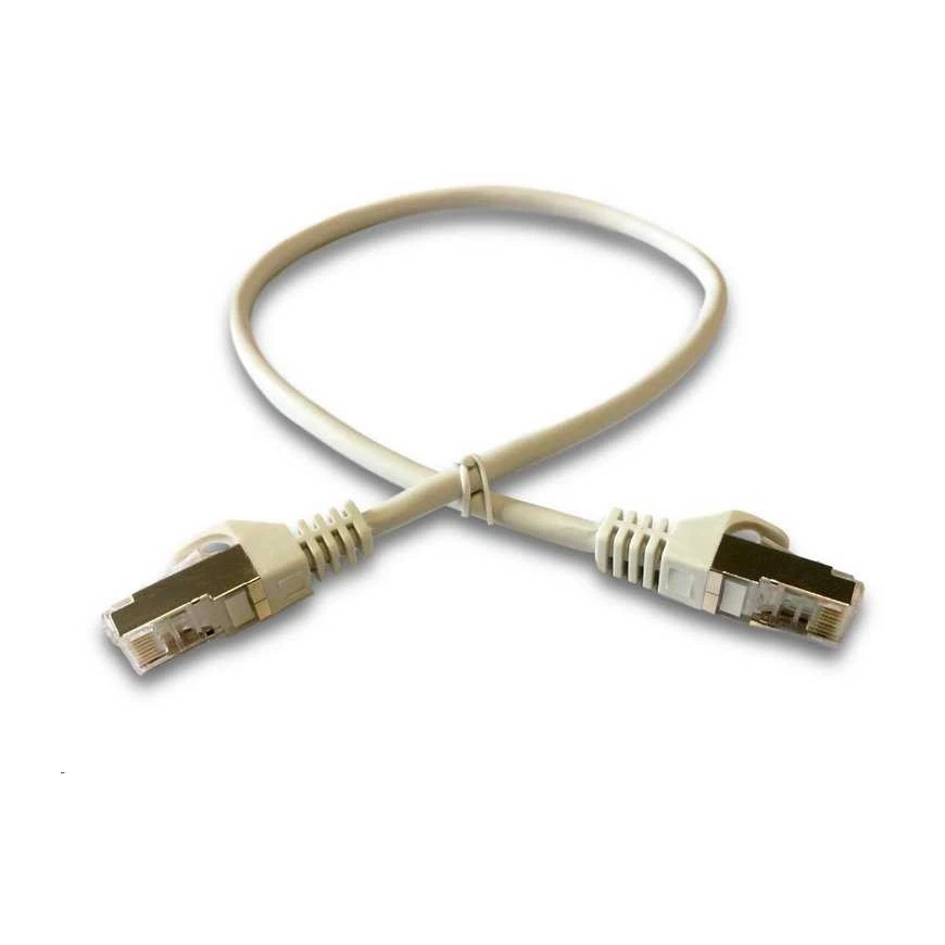 DATACOM S/FTP CAT6A connection cable 2m gray
