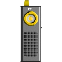 Plastrol Inspection Flashlight with Speaker, 500 lm, 2000 mAh, USB-C, 4-5 h, Bluetooth, IPX4, IK07