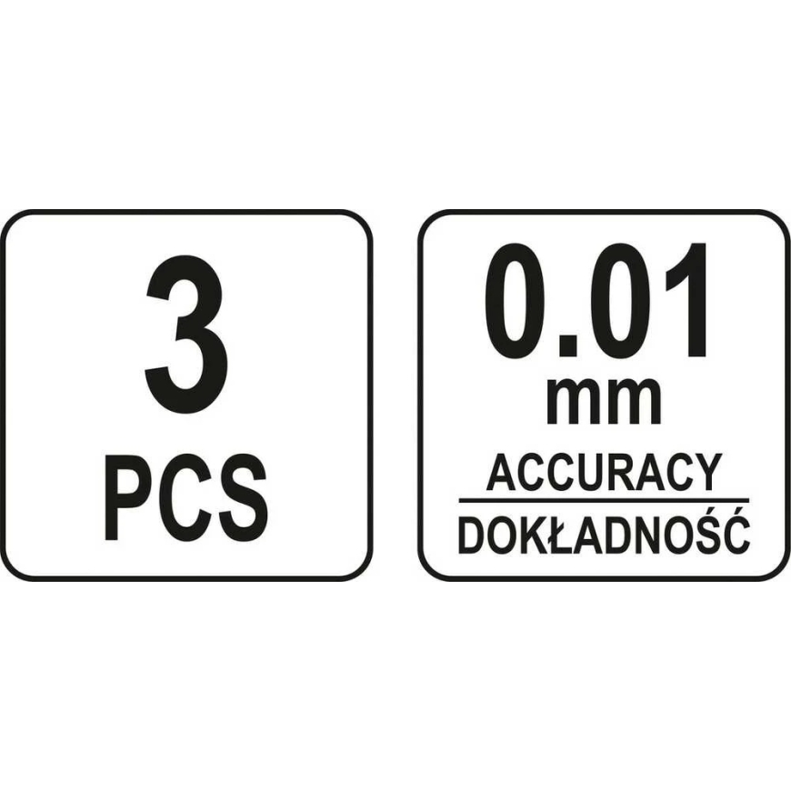 Toya Sa Poland YATO DISKU BREMŽU MĒRĪŠANAS KOMPLEKTS – 5