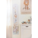 Little Dutch Growth Chart wall decal 'Safari Friends'
