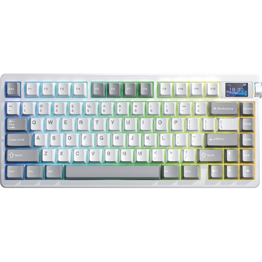 Клавиатура Aula NOVA75 (Белый/Серый) - Star Vector Switches – 2