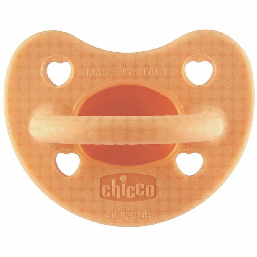Chicco Čiulptukas nusiraminimui Soft Luxe pomarańcowy 2-6m – 2
