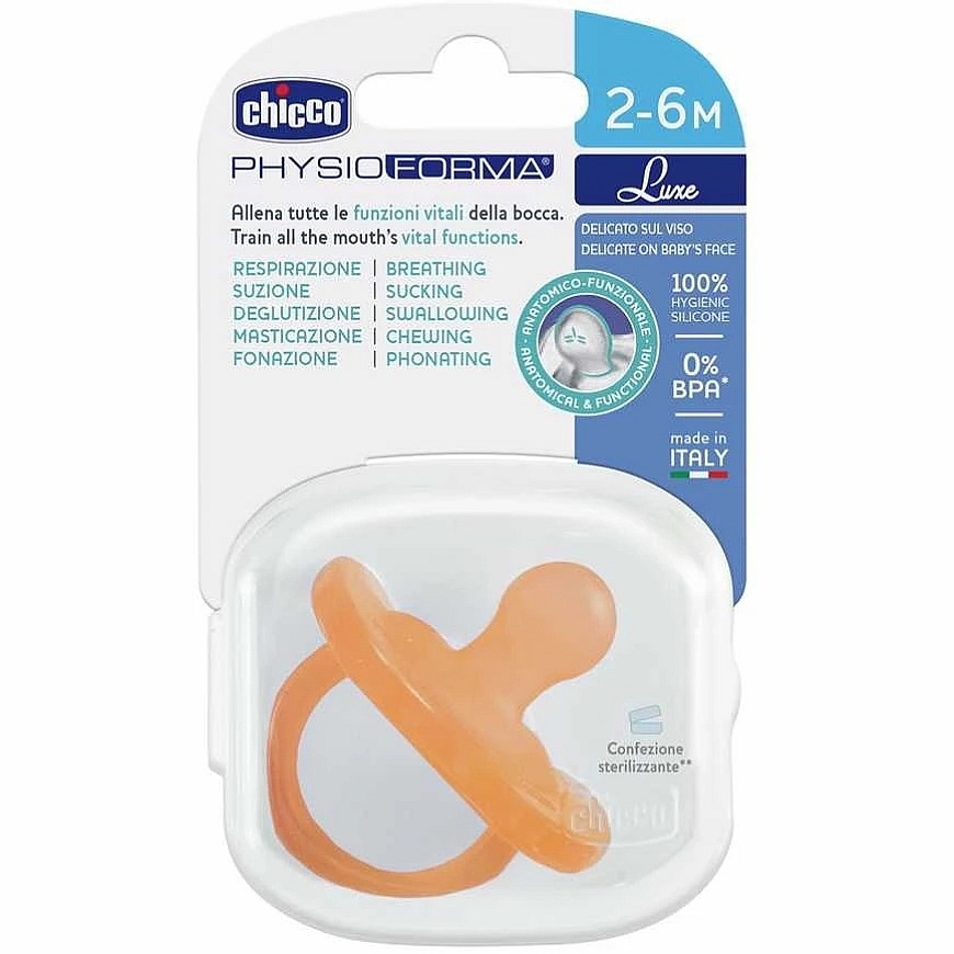 Chicco Barojošais Sūknis Soft Luxe Oranžs 2-6m – 3