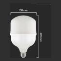 V-tac 50W LED lemputė, balta, T140, E27, 6500K V-tac 50W LED lemputė, balta, T140, E27, 6500K