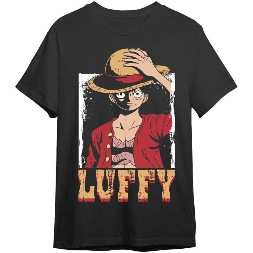Toei Animation One Piece Monkey D. Luffy pieaugušo t-kreklu