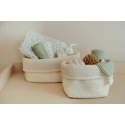 Little Dutch детское одеяло "Муслиновый плед", 120x120 см, листья черники Little Dutch детское одеяло "Муслиновый плед", 120x120 см, листья черники