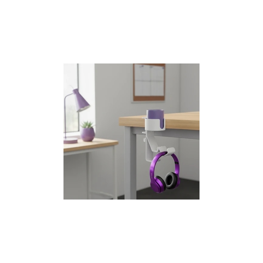 Spacetronik Desk Holder for Mug and Headphones SPB029S – 2
