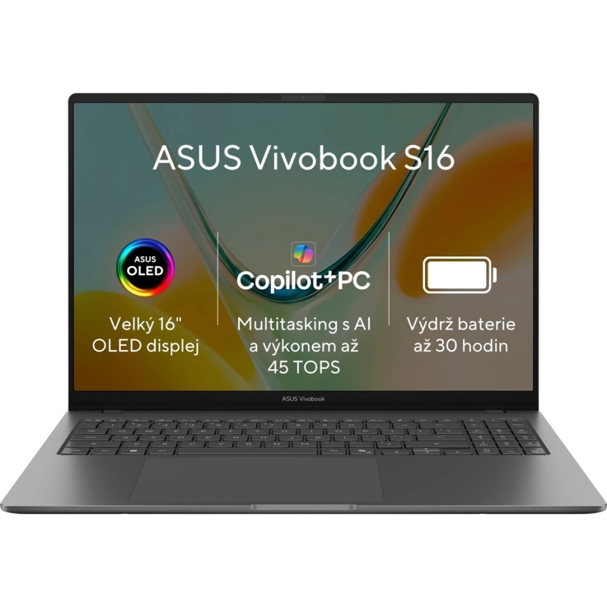 Ноутбук ASUS Vivobook S16 серый