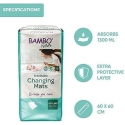 BAMBO NATURE ökoloogilised beebimatid, 60x60, 10tk BAMBN2874 BAMBO NATURE ökoloogilised beebimatid, 60x60, 10tk BAMBN2874