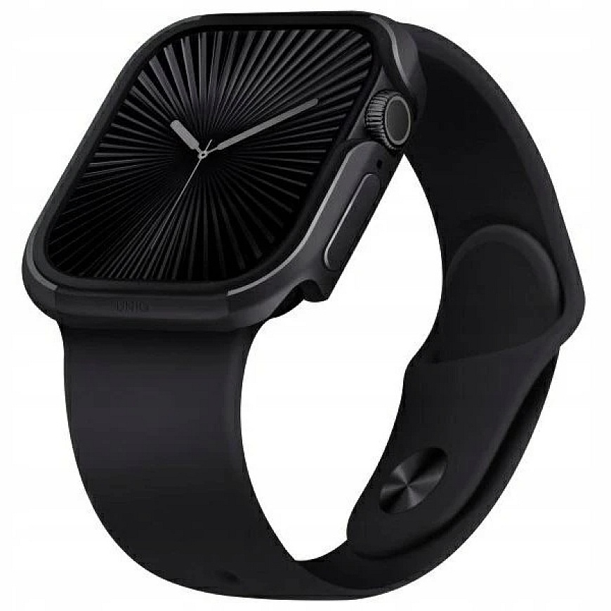 UNIQ Valencia case for Watch Series 42mm midnight black – 2