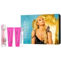 Versace Paris Hilton Heiress komplekts: smaržīgs ķermeņa aerosols 100 ml + smaržīgs ķermeņa aerosols 10 ml + ķermeņa balzams 90 