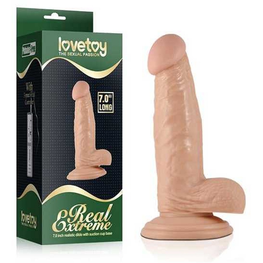 LOVETOY 7 inch realistic extreme dildo body