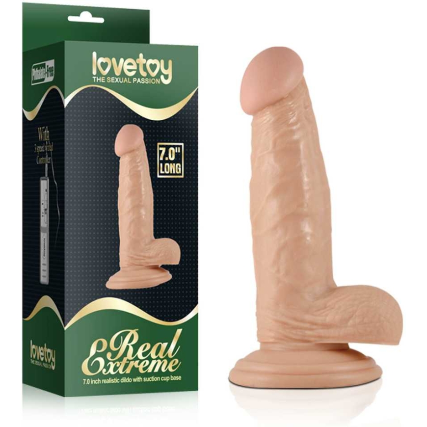 LOVETOY 7 colių tikrojo ekstremalaus dildo kūnas – 2