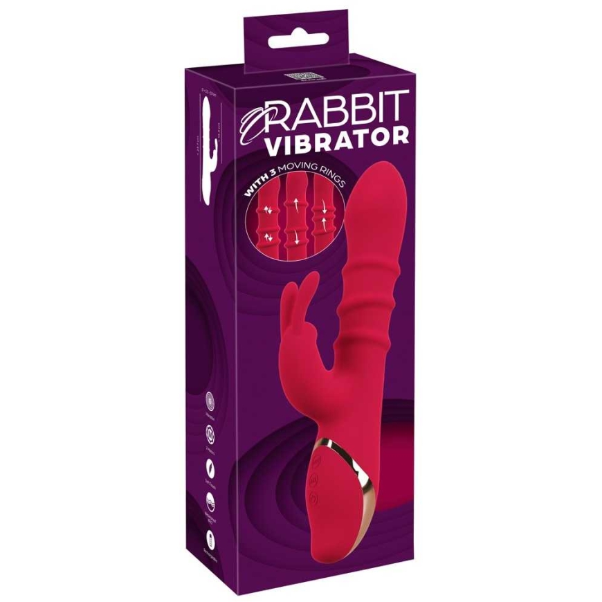 You2Toys Rabbit vibrator with 3 moving elements