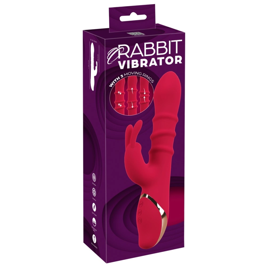 You2Toys Rabbit vibrator with 3 moving elements – 2