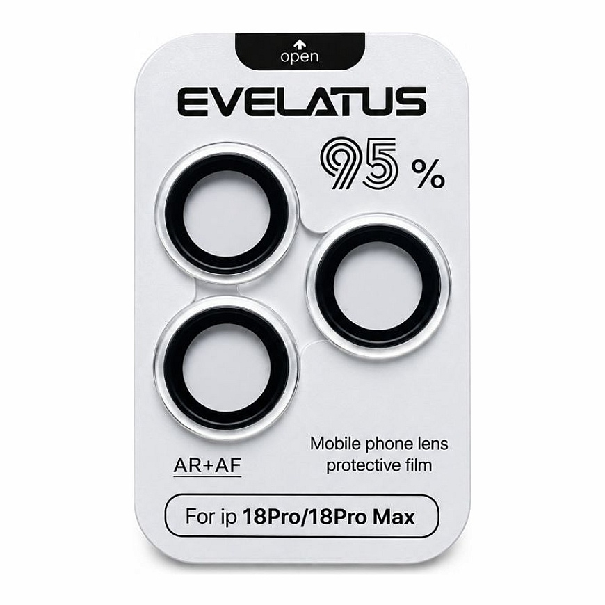 Apple iPhone 18 Pro / 18 Pro Max Camera Lens Protector Armor Silver