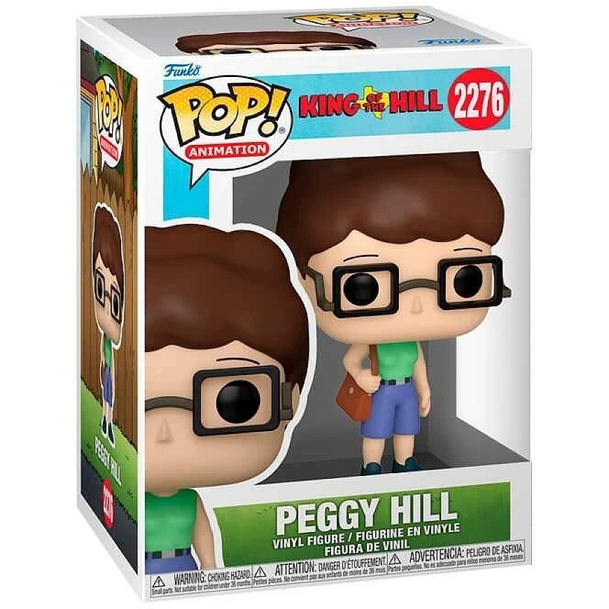 FUNKO POP! Võtmehoidja: King of the Hill - Peggy Hill, 9 cm