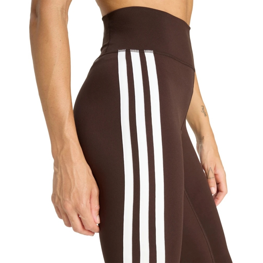 adidas Optimé Essentials 7/8 legginssit naisille ruskea KC2947 (L) – 5