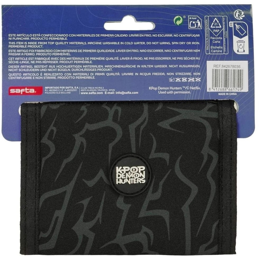 Safta K pop Demon Hunters wallet – 2
