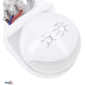 Bemko Paviršinis judesio daviklis, baltas, IP44, max 800W, 180°, max 12m Bemko Paviršinis judesio daviklis, baltas, IP44, max 800W, 180°, max 12m