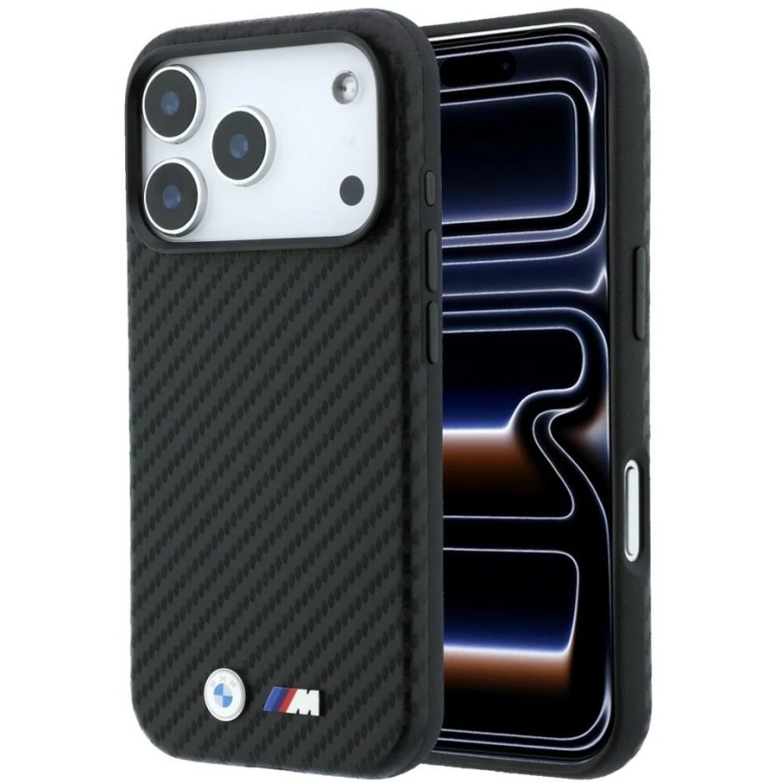 BMW M Carbon Metal Logo MagSafe kate iPhone 18 Pro Max must