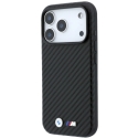 BMW M Carbon Metal Logo MagSafe maciņš iPhone 18 Pro Max melns BMW M Carbon Metal Logo MagSafe maciņš iPhone 18 Pro Max melns