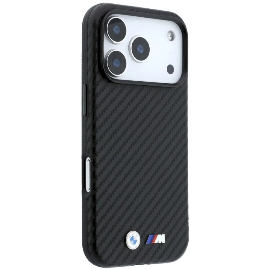 BMW M Carbon Metal Logo MagSafe kate iPhone 18 Pro Max must – 4