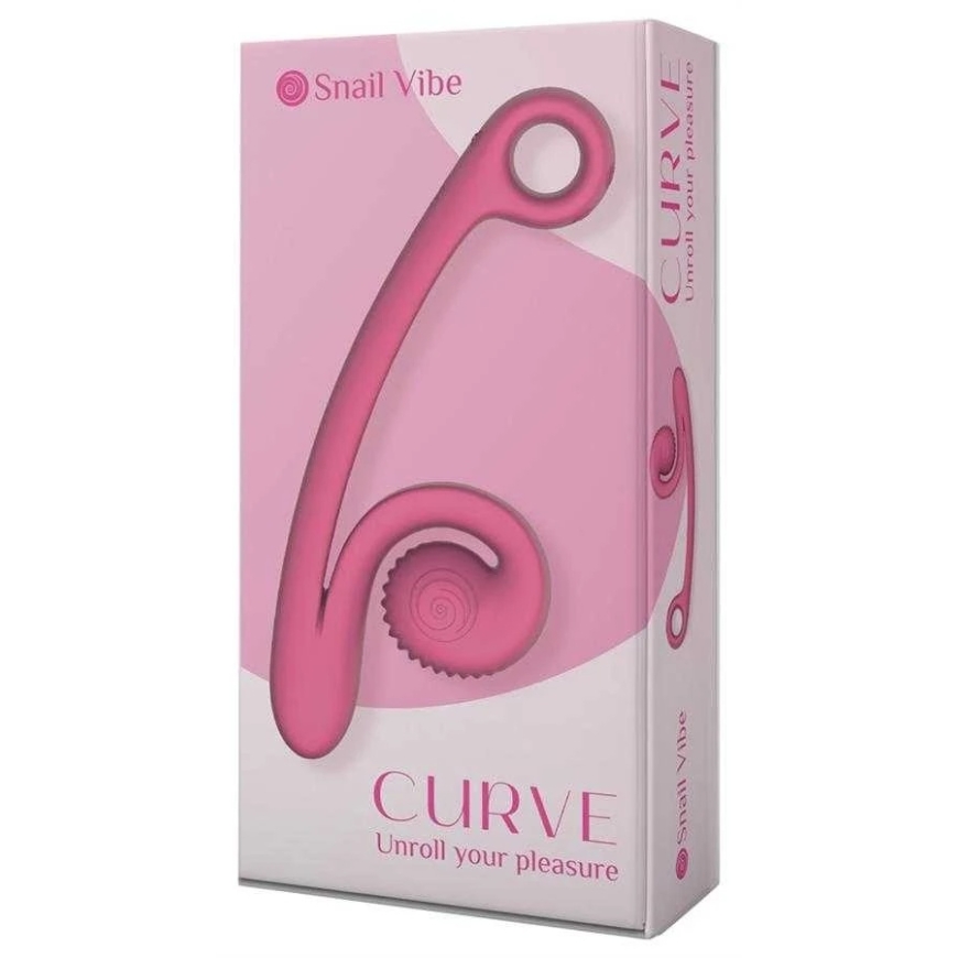 Розовая улитка Vibe Curve Розовая – 2