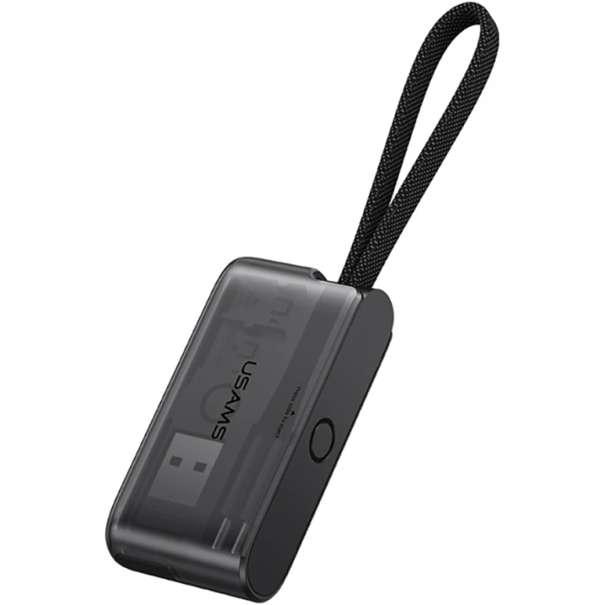 USAMS SJ822 U114 60W Ātrā Uzlāde Multifunkcionāla Uzglabāšanas Kaste Melna – 3