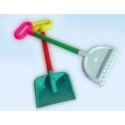 Malimas Garden Set Shovel Rake Wooden Handle 67 cm za 4519 Malimas Garden Set Shovel Rake Wooden Handle 67 cm za 4519